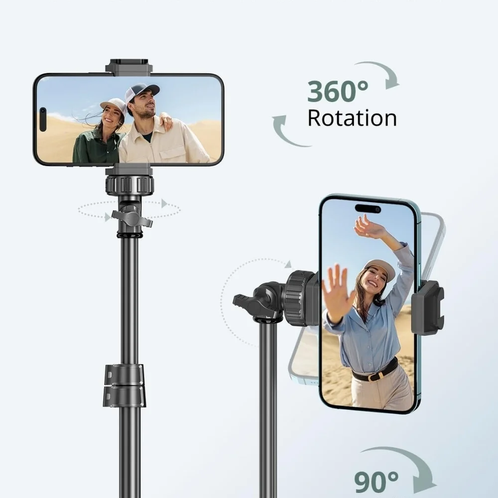 Universal Black Tripod with Remote